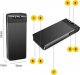 Pendrive z mini kamerą i dyktafonem USB - szpiegowska kamera LED FULL HD UC-30 7