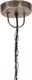 Lampa wisząca vidaXL vidaXL Industrialna lampa wisząca, 25 W, kolorowa, okrągła, 32 cm, E27 4