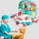 AIG Duży Zestaw Małego Doktora Lekarza Plecak Walizka 7