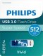 Pendrive Philips Vivid Edition Spring Blue, 512 GB  (FM51FD001B/00) 2