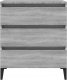 vidaXL KOMODA, SZARY DĄB SONOMA, 60X35X69 5