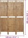 vidaXL PARAWAN 3-PANELOWY, BAMBUSOWY, 120X180CM 8