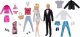 Lalka Barbie Barbie BRB BARBIE I KEN ZESTAW Z UBRANKAMI GHT40 WB4 7