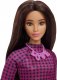 Lalka Barbie Barbie Fashionistas Sukienka w różową kratkę 2