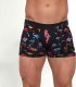 Cornette obcisłe Bokserki Tattoo Mini 280/205 Flamingo Cornette XL 1