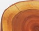 Wamar-Sosenka Zestaw 2 szt Okorowanych Podkładek na Stół /śr. 9-12 cm/ Drewno Czeremchy Olejowany Naturalny PDOP_0912X10_DO2 / Wamar-Sosenka 3