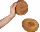 Wamar-Sosenka Zestaw 2 szt Okorowanych Podkładek na Stół śr. 9-12 cm Drewno Dębu Olejowany Naturalny PDOD_0912X10_DO2 / Wamar-Sosenka 1