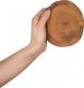 Wamar-Sosenka Zestaw 2 szt Okorowanych Podkładek na Stół śr. 9-12 cm Drewno Dębu Olejowany Naturalny PDOD_0912X10_DO2 / Wamar-Sosenka 2