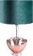 Lampa stołowa Eurofirany Lampa dekoracyjna SALVIA 40X69 szałwiowa + miedziana 1