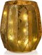 AmeliaHome AmeliaHome LAmion dekoracja LED CORDOBA 12X13 butelkowa zieleń 1