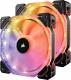 Wentylator Corsair HD140 RGB LED 140mm 2-pack + Hub (CO-9050069-WW) 3
