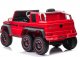 Mercedes Auto na alumulator G63 6x6 AMG Czerwony 5