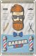 Activeshop Tablica ozdobna barber B057 1