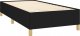 vidaXL vidaXL Rama łóżka, czarna, 80 x 200 cm, tapicerowana tkaniną 4