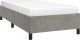 vidaXL vidaXL Rama łóżka, jasnoszara, 80 x 200 cm, tapicerowana aksamitem 3