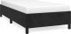 vidaXL vidaXL Rama łóżka, czarna, 90x200 cm, tapicerowana aksamitem 2