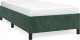 vidaXL vidaXL Rama łóżka, ciemnozielona, 90x200 cm, tapicerowana aksamitem 2