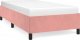 vidaXL vidaXL Rama łóżka, różowa, 90 x 200 cm, tapicerowana aksamitem 2