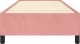 vidaXL vidaXL Rama łóżka, różowa, 100 x 200 cm, tapicerowana aksamitem 5
