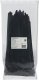 Organizer Qoltec Opaski zaciskowe wielorazowe/trytytki | 7.2*250mm | Nylon UV | Czarne 1