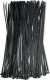 Organizer Qoltec Opaski zaciskowe wielorazowe/trytytki | 7.2*350mm | Nylon UV | Czarne 5