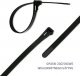 Organizer Qoltec Opaski zaciskowe wielorazowe/trytytki | 7.2*400mm | Nylon UV | Czarne 3