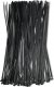 Organizer Qoltec Opaski zaciskowe wielorazowe/trytytki | 7.2*450mm | Nylon UV | Czarne 5