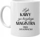 Koszulkowy Łyk kawy za każdego magistra - kubek na prezent dla promotora - produkt personalizowany 1