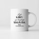 Koszulkowy Łyk kawy za każdego magistra - kubek na prezent dla promotora - produkt personalizowany 2