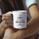 Koszulkowy Łyk kawy za każdego magistra - kubek na prezent dla promotora - produkt personalizowany 5