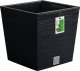 Prosperplast Doniczka na kwiaty Donica Furu DFS300 antracytowy (DFS300-S433) 1