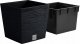 Prosperplast Doniczka na kwiaty Donica Furu DFS300 antracytowy (DFS300-S433) 3