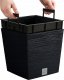 Prosperplast Doniczka na kwiaty Donica Furu DFS300 antracytowy (DFS300-S433) 4