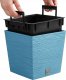 Prosperplast Doniczka na kwiaty Donica Furu DFS240 Niebieska 4