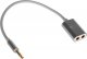 Kabel Maclean Jack 3.5mm - Jack 3.5mm x2 0.15m biały (MCTV-580) 1