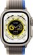 Smartwatch Apple Watch Ultra GPS + Cellular 49mm Titanium Case Trail Loop Medium/Large Szaro-niebieski  (MQFV3FD/A) 2