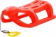 vidaXL vidaXL Sanki, czerwone, 80x39,5x25,5 cm, polipropylen 1