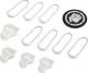 Coocazoo Zestaw elementów wymiennych Classic Bright White (138789) 1