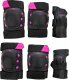 RAVEN Ochraniacze Dexard Black/Pink r. S 1