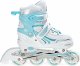 Rolki Croxer Rolki Croxer Optima White/Mint 35-38 Kauczuk Abec7 2