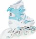 Rolki Croxer Rolki Croxer Optima White/Mint 35-38 Kauczuk Abec7 3