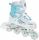 Rolki Croxer Rolki Croxer Optima White/Mint 31-34 Kauczuk Abec7 1