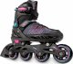 Rolki Raven Inlineskates Allure rekreacyjne regulowane czarne r. 38-42 5