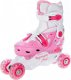 Rolki Raven Inlineskates Balloon rekreacyjne regulowane różowe r. 29-32 4