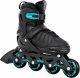 Rolki Raven Inlineskates Rolki Regulowane RAVEN Quantum Mint 36-39 Kauczuk 1