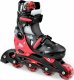 Rolki Raven Inlineskates Singer z wymienną płozą regulowane czerwone r. 37-40 2
