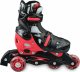 Rolki Raven Inlineskates Singer z wymienną płozą regulowane czerwone r. 37-40 7