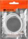 Kabel USB Canyon USB-A - 1 m Biały (CNE-USBM1W) 1