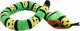 K-Toys WĄŻ GRZECHOTNIK z grzechotką plusz maskotka 135cm 1
