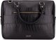 Torba Solier Gold for Women Torba na laptopa 13,3'' skórzana  SOLIER czarna FL26 Alcamo 5